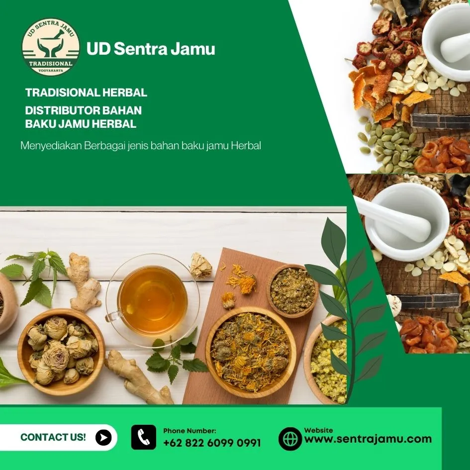 Jual Herbal Jahe, Kunyit, Temulawak, Secang, dan Lainnya – UD Sentra Jamu Jogja