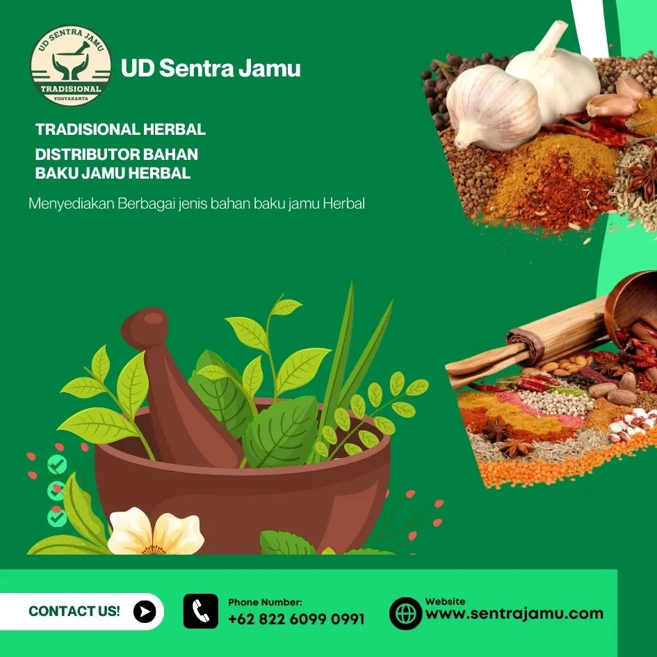 Jual bahan baku Jamu Herbal Terlengkap -UD Sentra Jamu Jogja